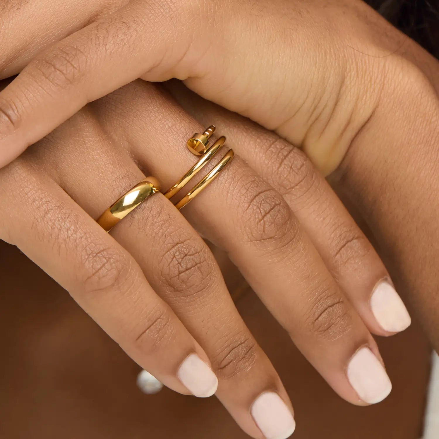 Par de Alianças Clássica 4mm Banhado em Ouro 18k