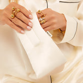 Anel Triplo Beout Banhado em Ouro 18k