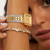 Bracelete Riviera Capri Regulável Banhado em Ouro 18k