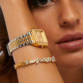 Bracelete Riviera Capri Regulável Banhado em Ouro 18k