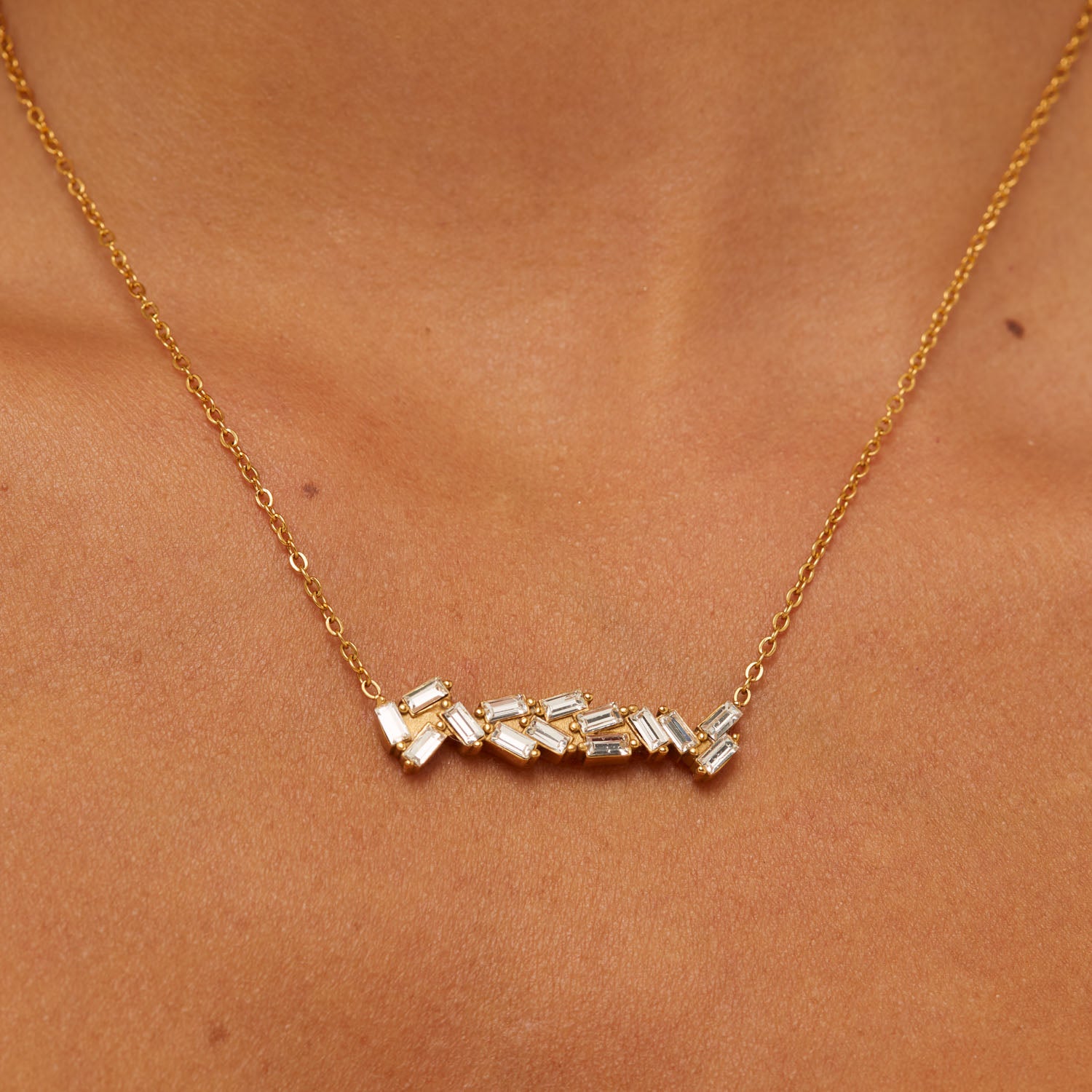 Colar Riviera Capri Banhado em Ouro 18k