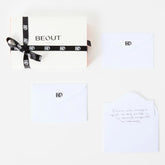 Embrulho Elegante para Presente com Mensagem Escrita à Mão