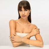 Anel Cairo Regulável Banhado em Ouro 18k