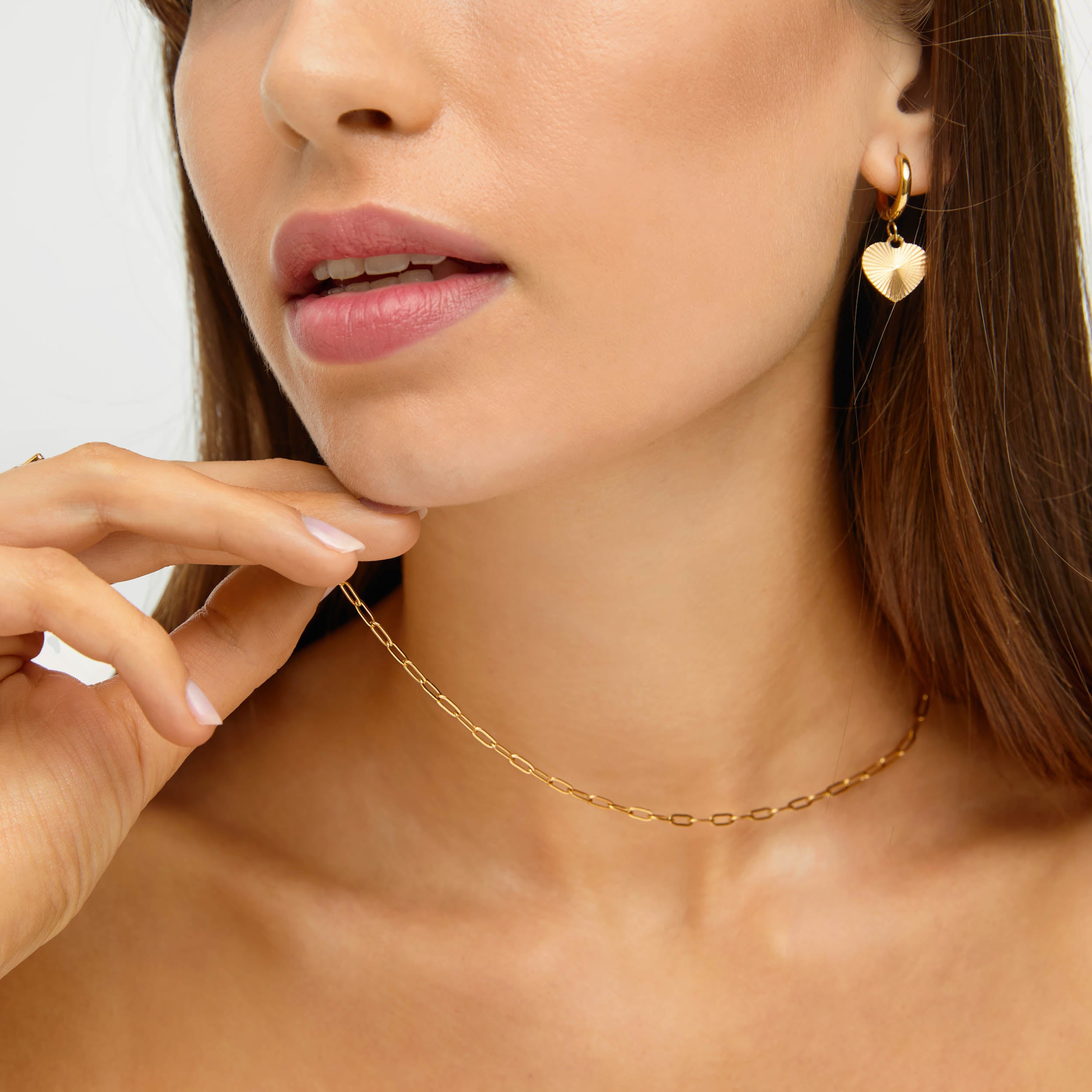 Colar Elos Banhado em Ouro 18k