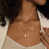 Pingente Eu Te Amo Banhado em Ouro 18k