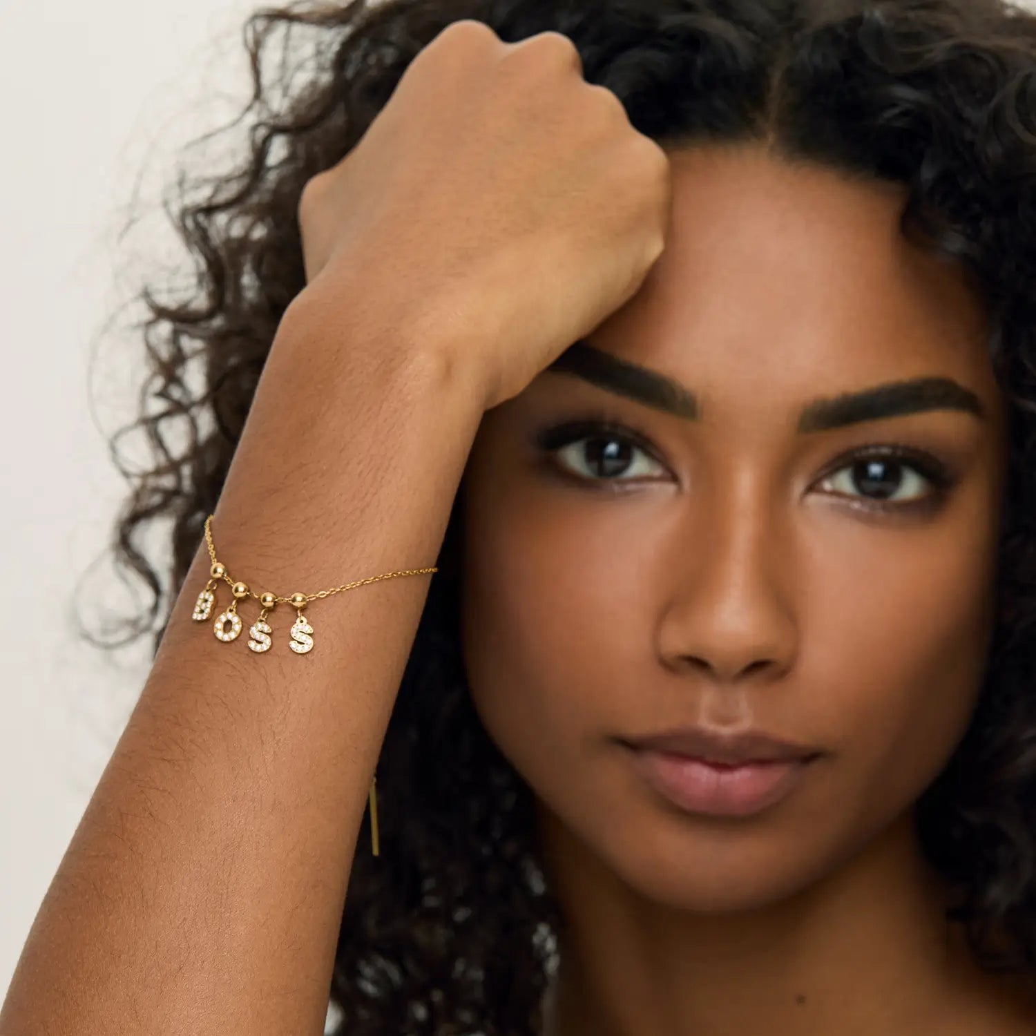 Pingente Inicial B Banhado em Ouro 18k