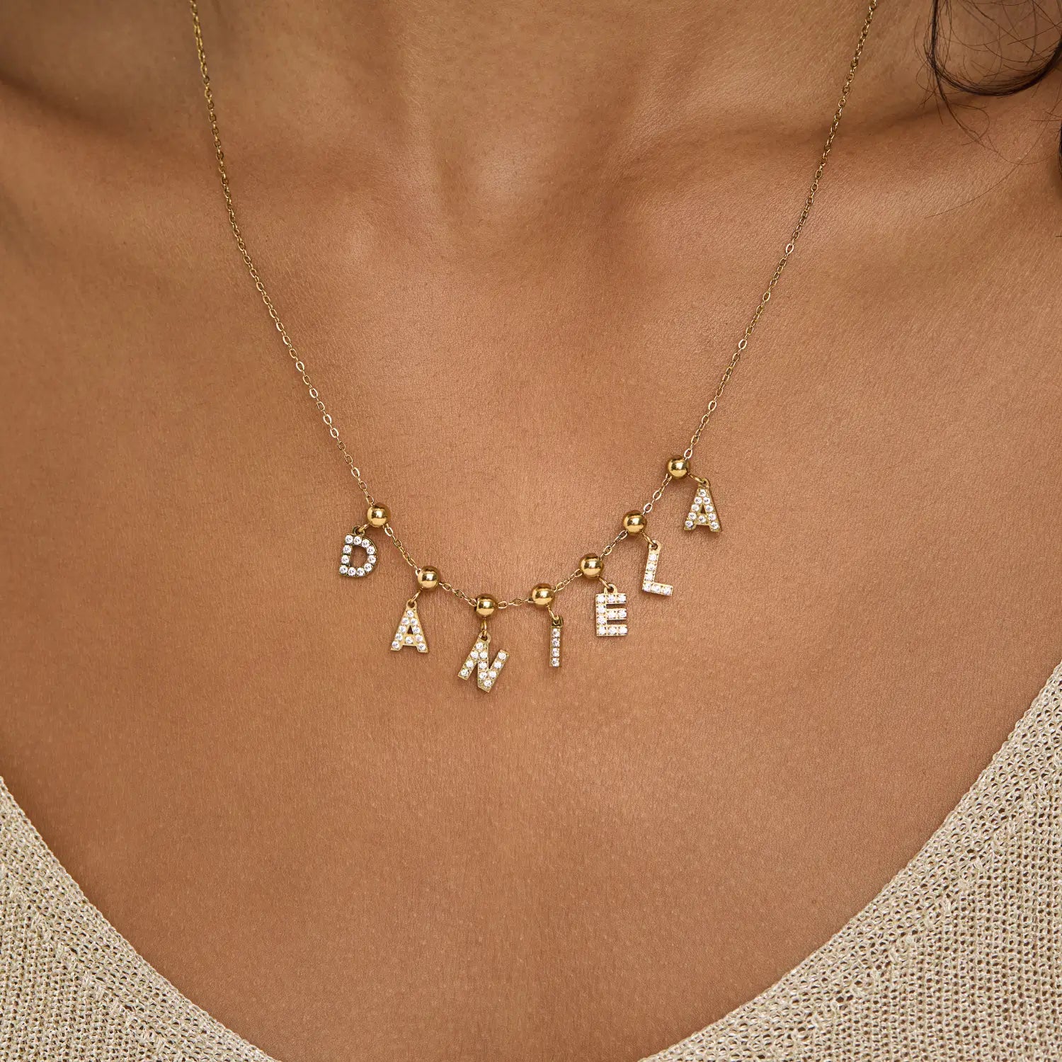 Pingente Inicial I Banhado em Ouro 18k