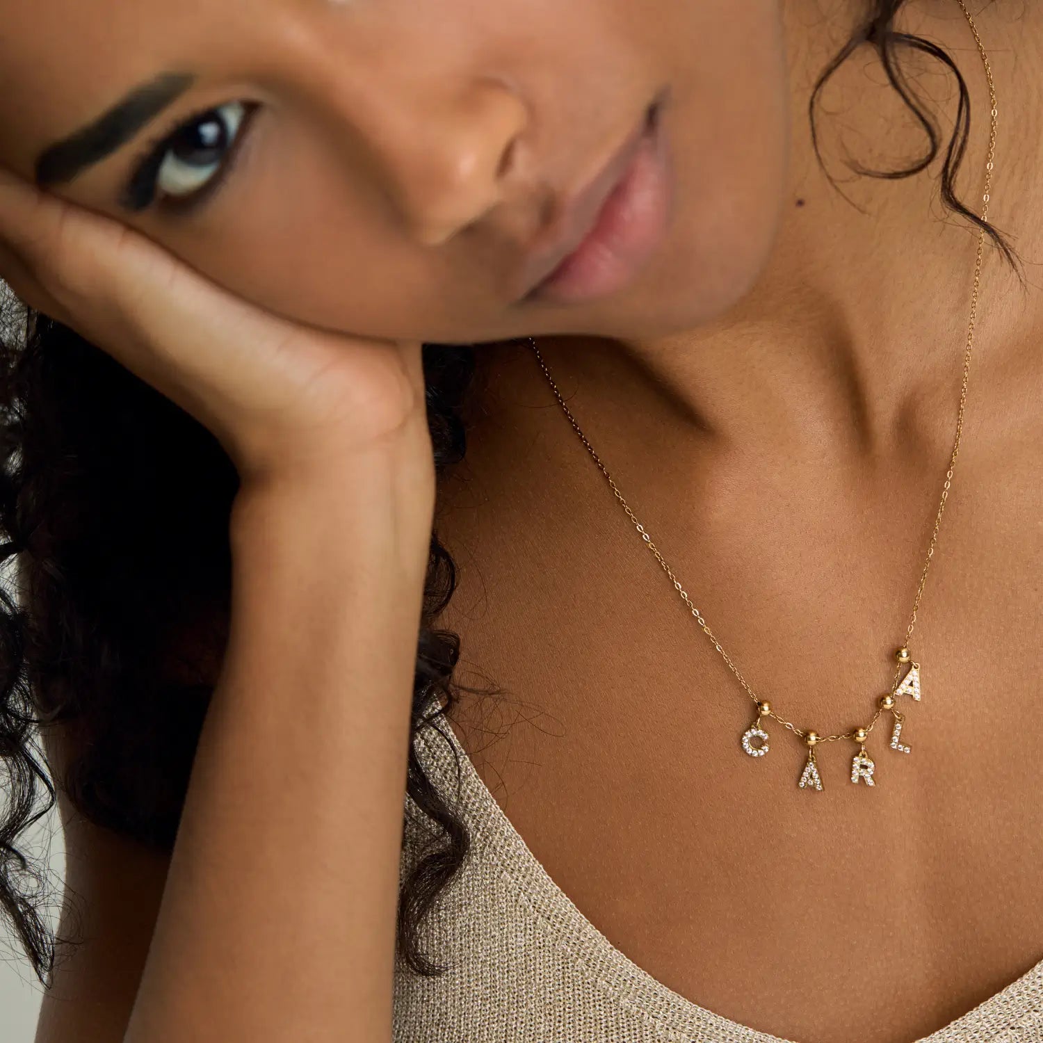 Pingente Inicial R Banhado em Ouro 18k