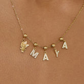 Pingente Minha Menina Banhado em Ouro 18k