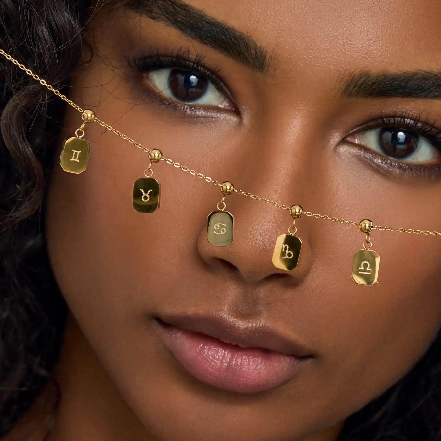 Pingente Signo Capricórnio Banhado em Ouro 18k