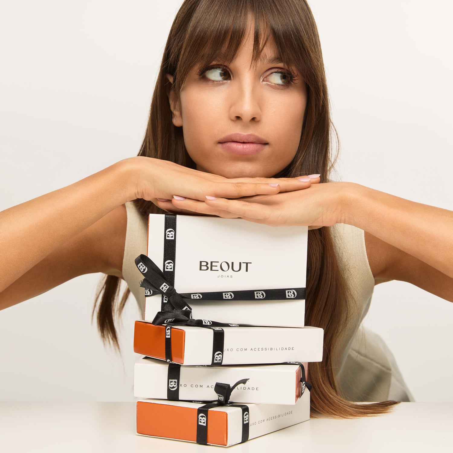 Embrulho Elegante para Presente com Mensagem Escrita à Mão