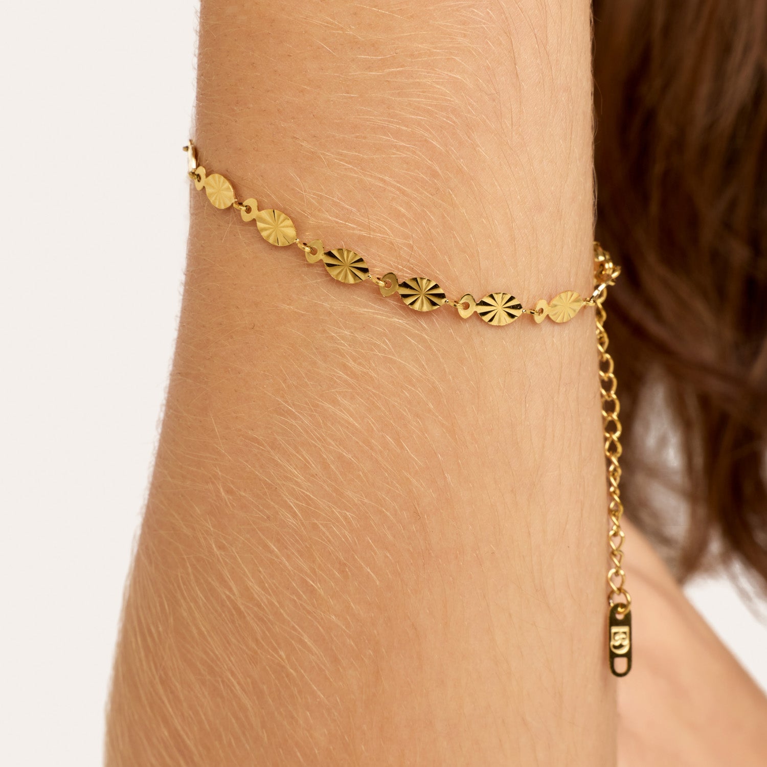 Pulseira Aurea Banhada em Ouro 18k