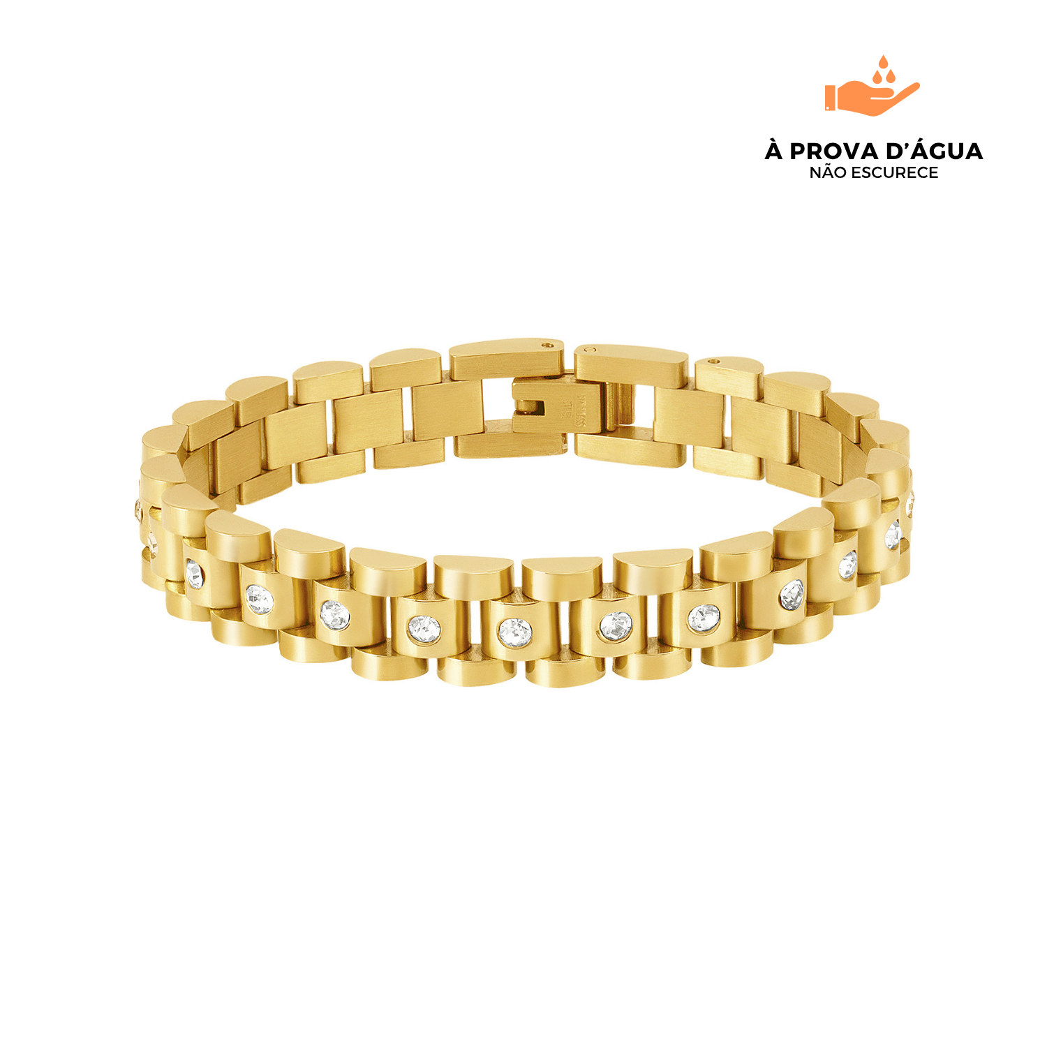 Pulseira Milano Banhado em Ouro 18k