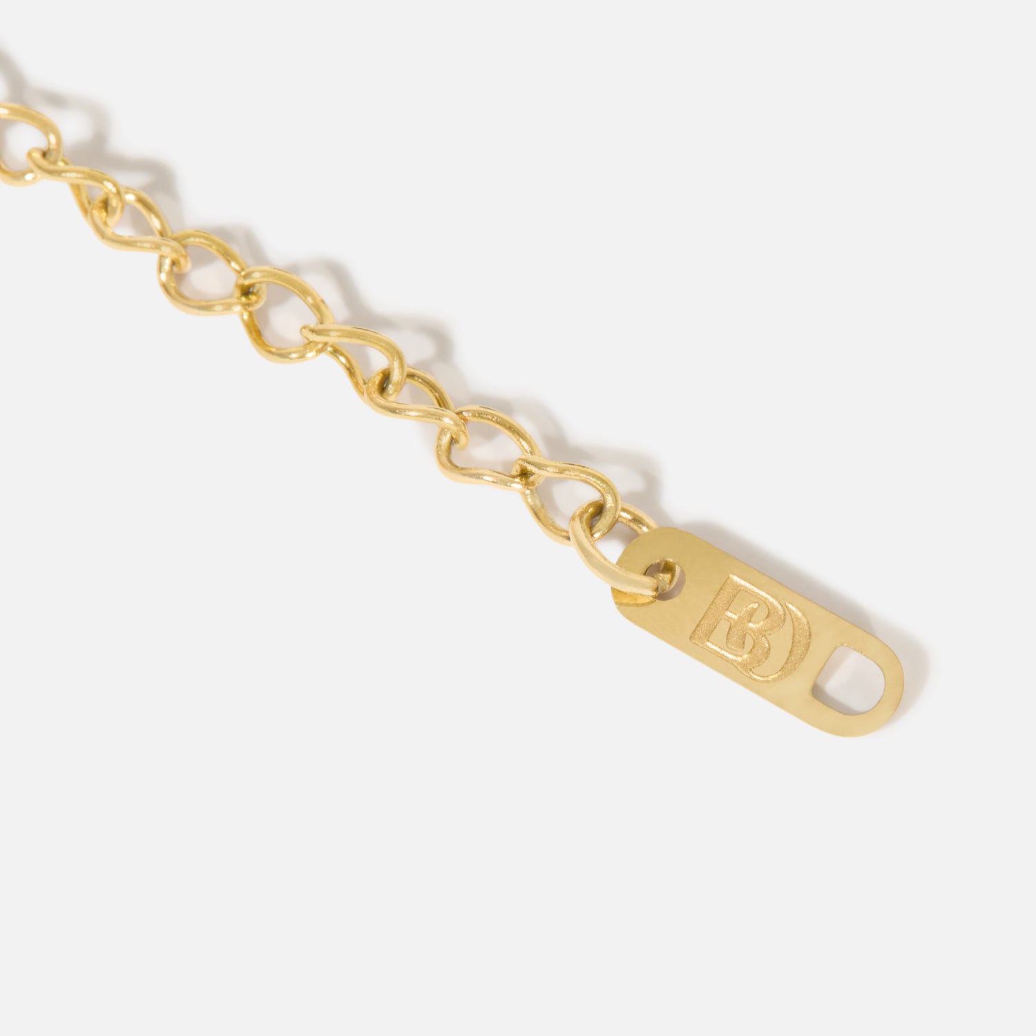 Colar de Trevo Branco Banhado em Ouro 18k