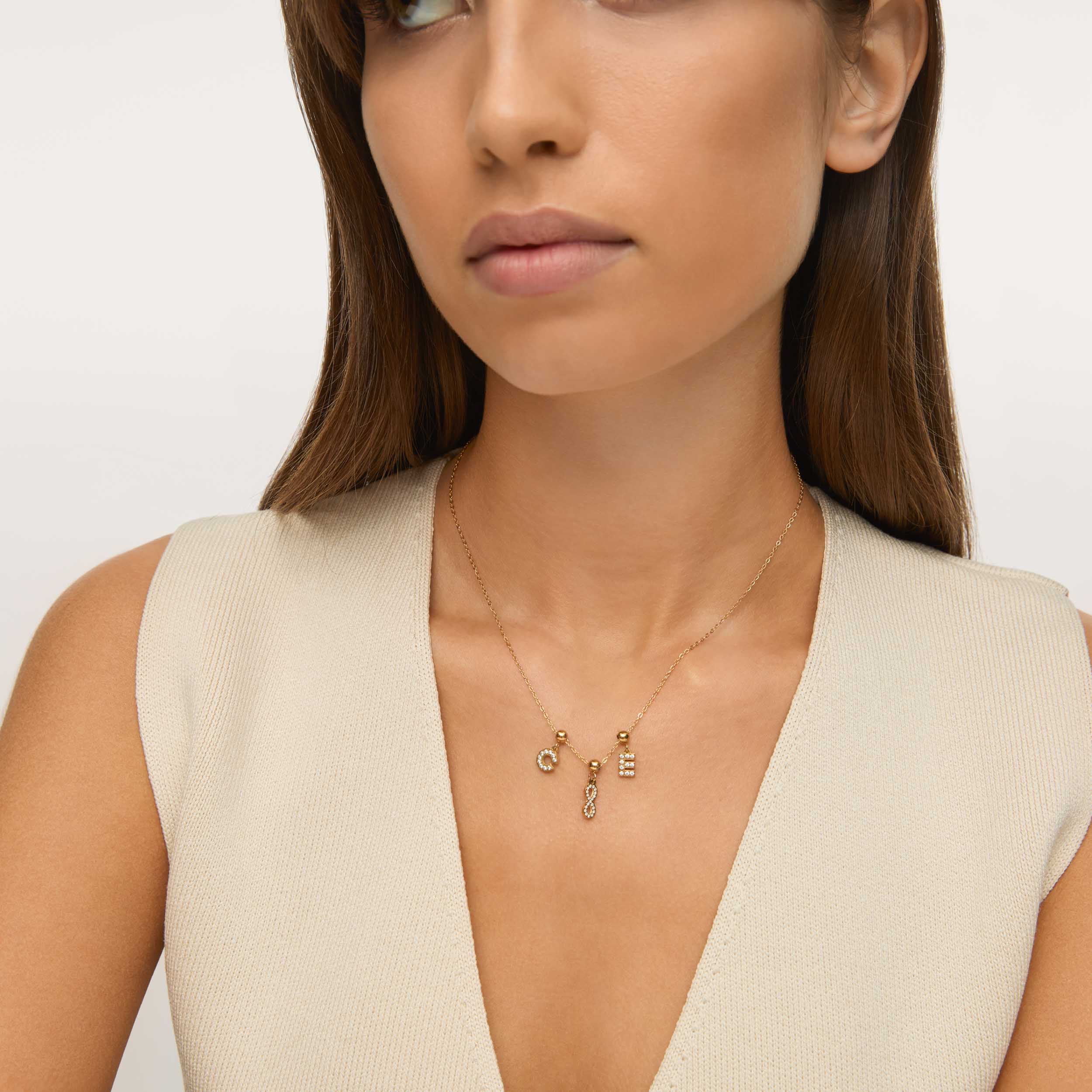 Pingente Infinito Banhado em Ouro 18k