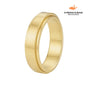 Aliança Glamour Slim Banhada em Ouro 18k