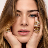 Anel Amalfi Banhado em Ouro 18k