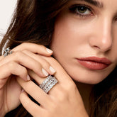 Anel Riviera Classic Banhado em Prata