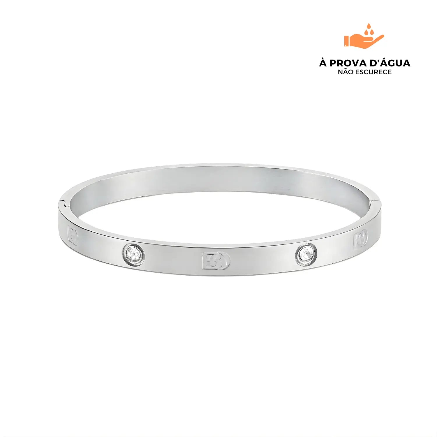 Bracelete Beout Banhado em Prata