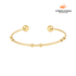 Bracelete Esphera Regulável Banhado em Ouro 18k