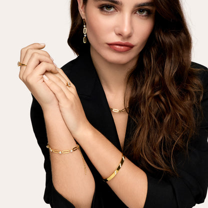 Bracelete Essence Banhado em Ouro 18k