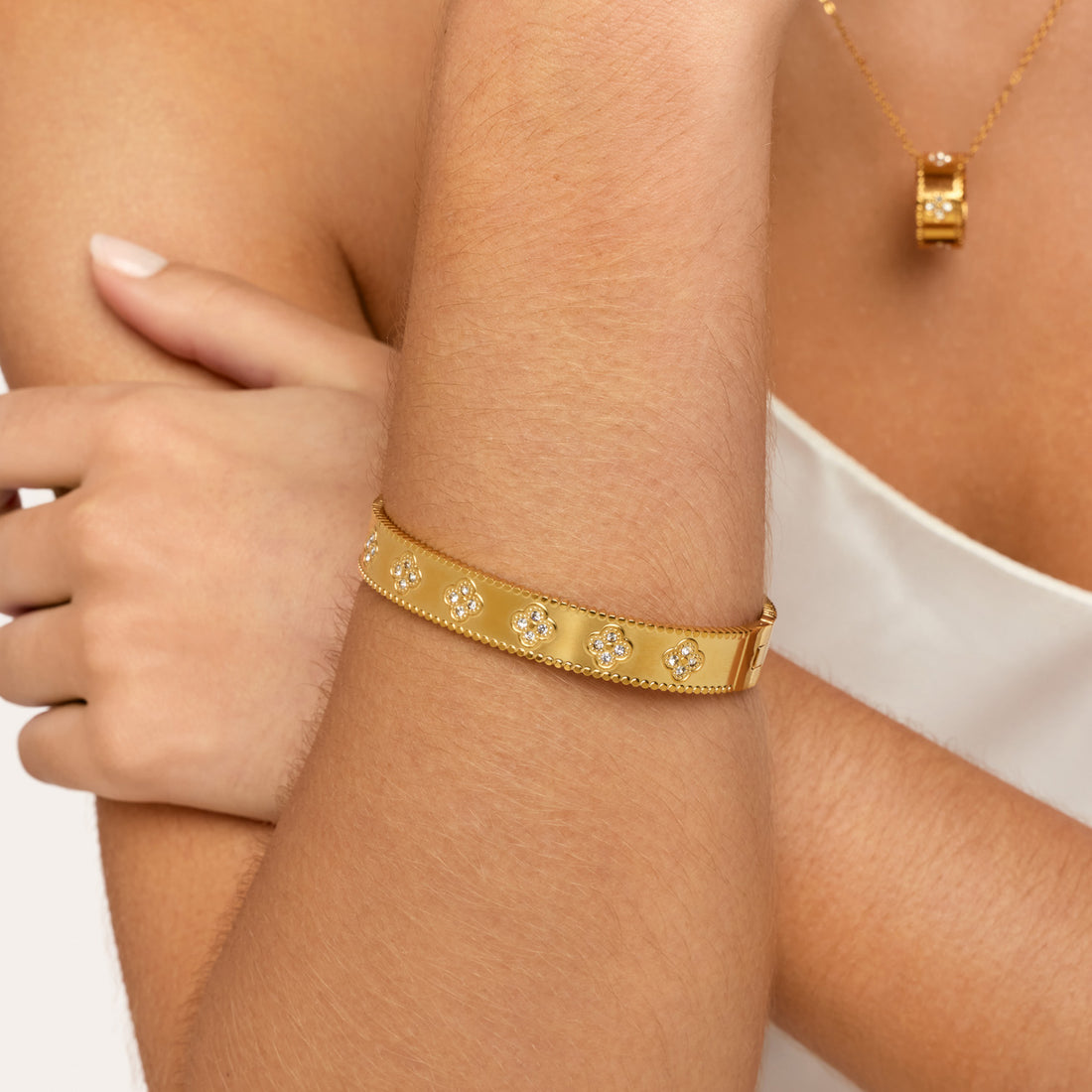 Bracelete Genova Banhado em Ouro 18k