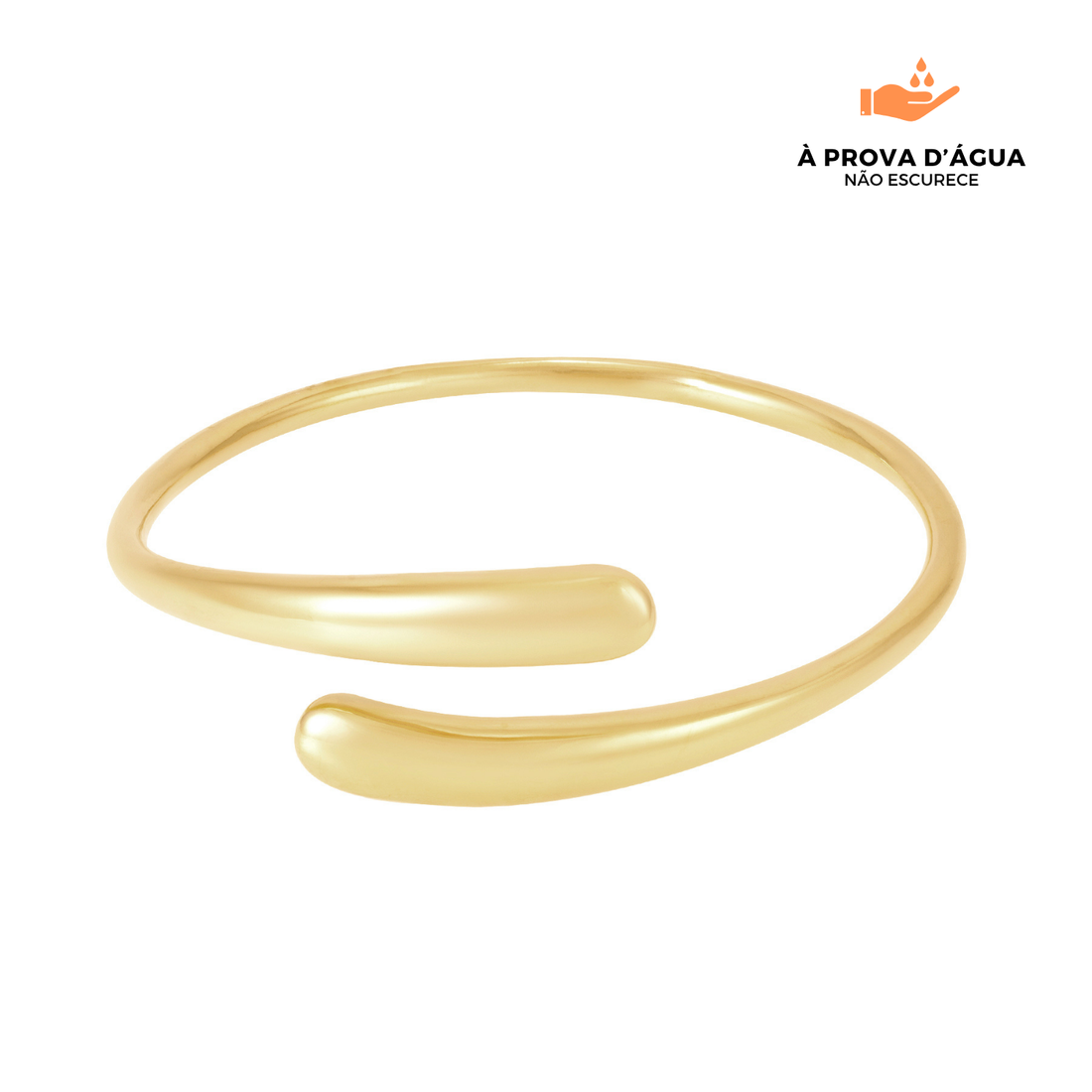 Bracelete P. Bali Regulável Banhado em Ouro 18k