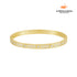 Bracelete Pedras Turim Banhado em Ouro 18k