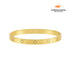Bracelete Trevo Slim Banhado em Ouro 18k
