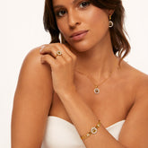Bracelete Árvore da Vida Banhado em Ouro 18k