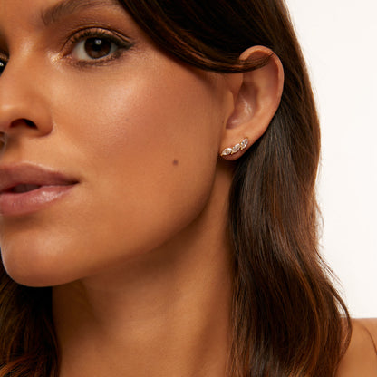 Brincos Florença Banhados em Ouro 18k