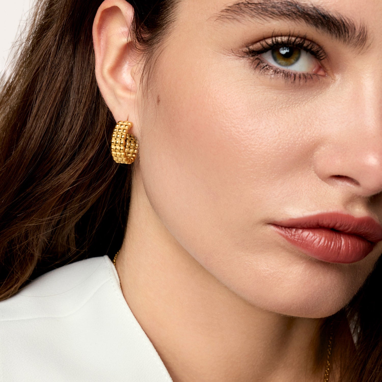 Brincos Sienna Banhados em Ouro 18k