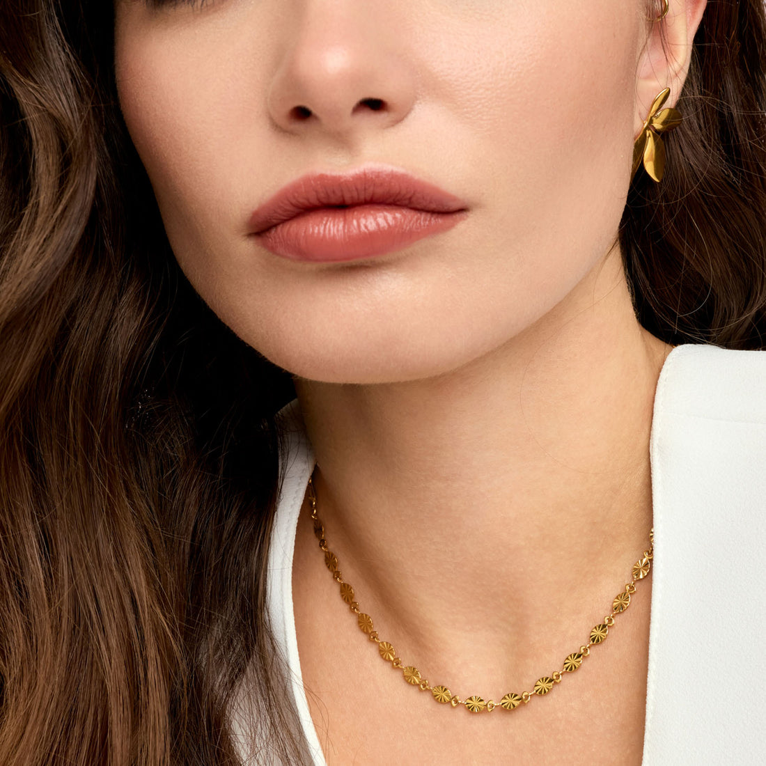 Colar Áurea Banhado em Ouro 18k