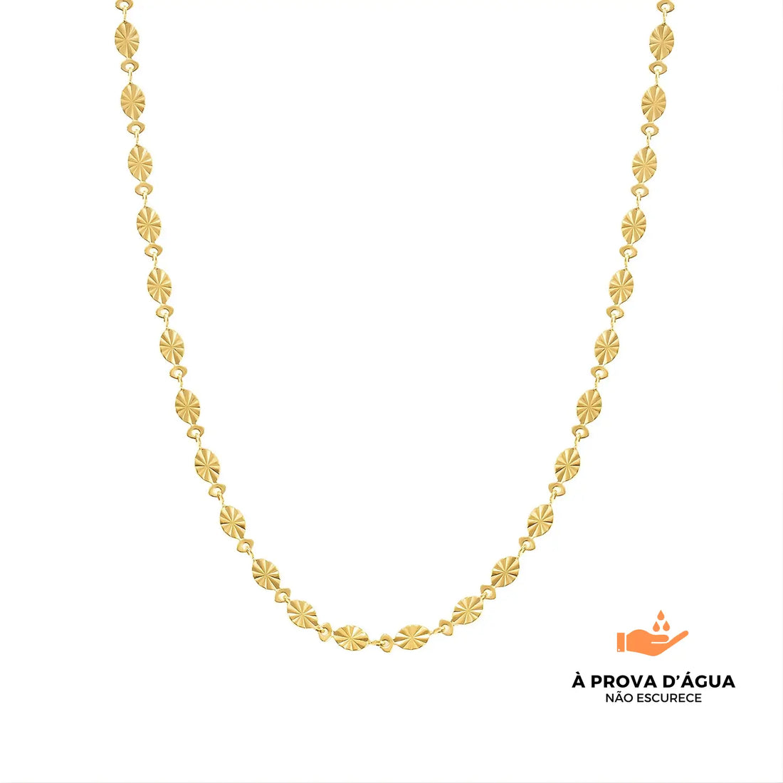 Colar Áurea Banhado em Ouro 18k