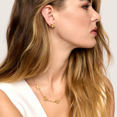 Colar Borboleta Banhado em Ouro 18k