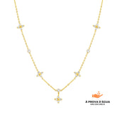 Colar Lyra Banhado em Ouro 18k