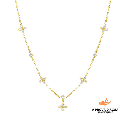 Colar Lyra Banhado em Ouro 18k