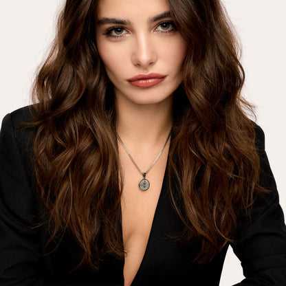 Colar Sao Bento Banhado em Prata