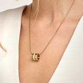 Colar Triplo Glamour Banhado em Ouro 18k