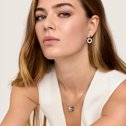 Colar Triplo Glamour Banhado em Prata