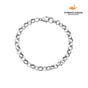 Pulseira Georgina Banhada em Prata