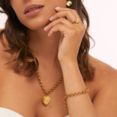 Pulseira Georgina Banhado em Ouro 18k