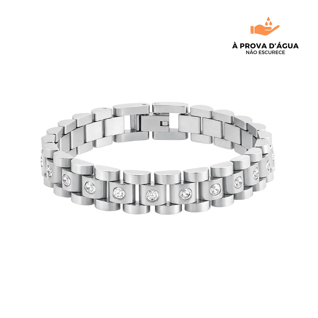 Pulseira Milano Banhada em Prata