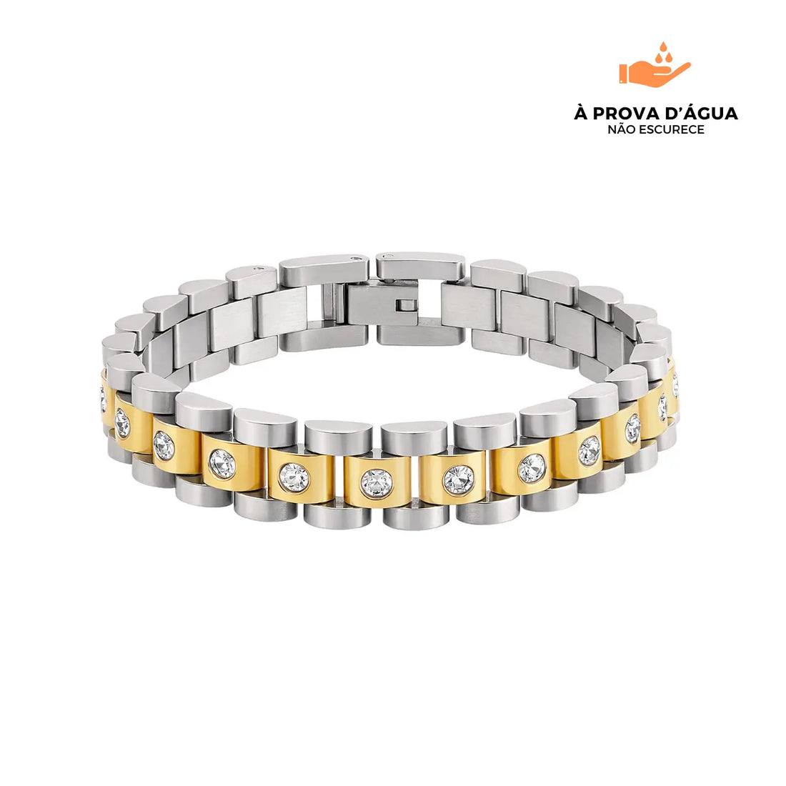 Pulseira Milano Bicolor