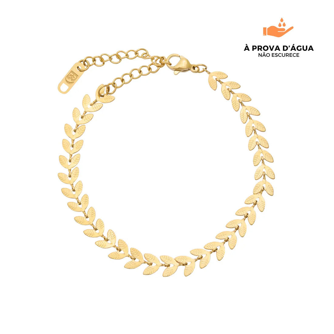 Pulseira Pinhais Banhada em Ouro 18k