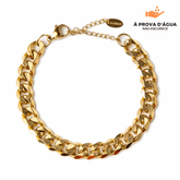 Pulseira de Corrente Gabriela Banhada em Ouro 18k