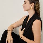 Colar de Elos Paola Banhado em Ouro 18k