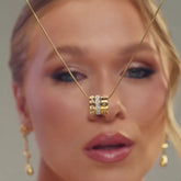 colar triplo glamour