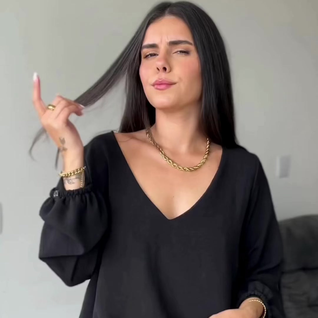Mix de 5 Elásticos Banhados em Ouro 18k